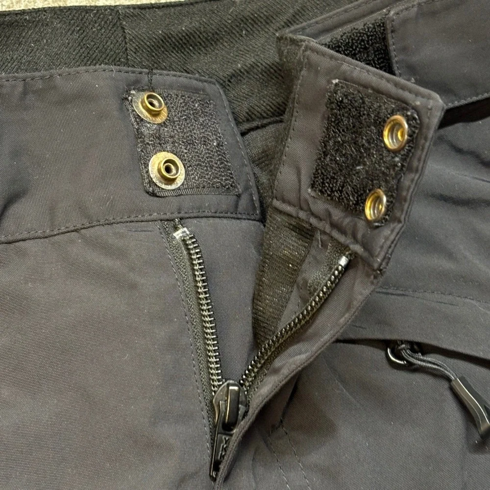 The North Face DryVent Mens Snow Pants Black Ski Snowboard‎ Cargo Size S Regular